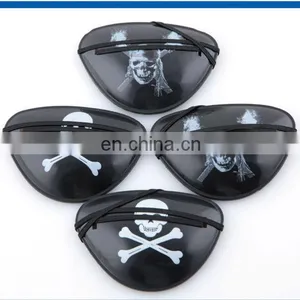 New Arrival Wholesale Halloween Decoration Props Pirate Single Eye Mask Goggles thumbnail-1