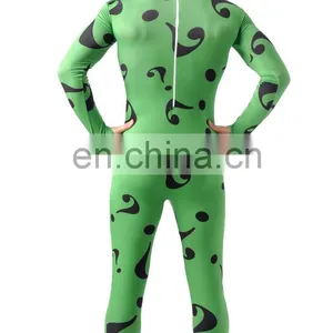 Green Spandex Morph Suits Full Body Cosplay Costume thumbnail-5