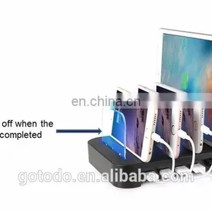 Usb Multi Charger Dock Charging Station for Apple 4g Smartphone Mobile Phone thumbnail-2