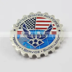 2014 High Quality Enamel American Air Force Challenge Coins thumbnail-1