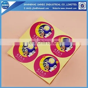 Full Color Printed Adhesive Paper Custom Sticker Sheet thumbnail-4