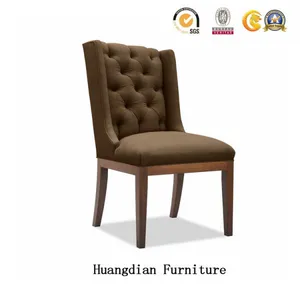 New Arrival Solid Wooden Dining Chairs Coffee Shop Restaurant Cafe Furniture thumbnail-4