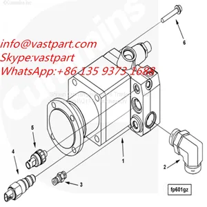Cummins QSK23 Engine Fuel Injection Pump 4087997 4307242 4025674 thumbnail-1