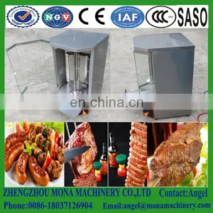 Commercial Gas Turkish Barbecue Machine Automatic Rotation Brazilian Barbecue Stove Barbecue Bibimbap Meat Folder Stove thumbnail-3