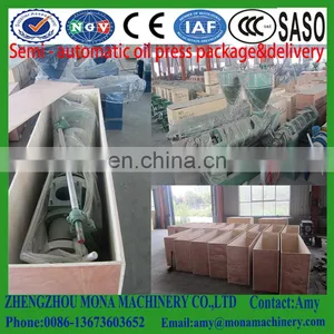 Cold/hot Pressing Home Use Screw Oil Press Machine 6yl-80/oil Extraction Machine thumbnail-2