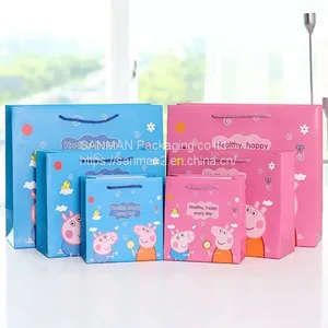 Kraft Paper Food Pack Bag for Shopping thumbnail-4