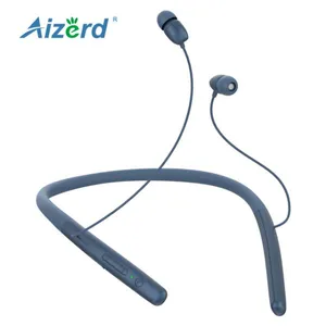Wired Waterproof Stereo Original Neckband Metal Mini Manufacturer Bluetooth Sport Earphone thumbnail-4