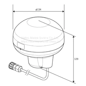 JRC JLR-4350 GPS Sensor thumbnail-2