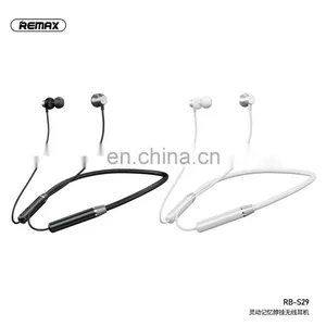Remax 2020 Memory Neckband Wireless Bluetooth Smart Earphone Wireless Brand Earphones thumbnail-4