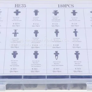 Plastic Expansion Screw Buckle Accessories Button Sound Insulation Cotton Car Fixed thumbnail-3