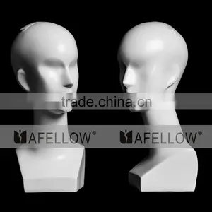 Abstract Head Mannequin Fashion Men Head Model Adults Hair Mannequins H1112 thumbnail-5
