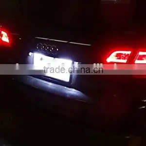 6000K License Number Plate Light Lamp For A3 S3 A4 S4 B6 B7 A6 S6 A8 Q7 NO Canbus Error E8 thumbnail-5