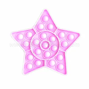 PL2022007 Pentagram Shape Push Pop Bubble Fidgets Sensory Toy Last Mouse Lost thumbnail-1