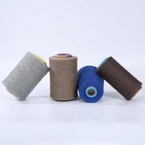 Recycle Polyester Cotton Knitting and Weaving Yarn Ne10s for Fabric and Textile thumbnail-2
