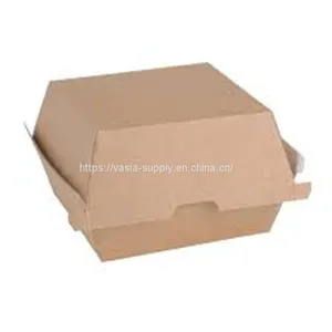 Eco Friendly Food Packaging Clamshell Box Wholesale China Wholesale Kraft Cardboard Boxes thumbnail-1