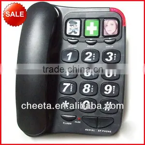 Corded Big Button Telephone With Pictures for Memory thumbnail-1