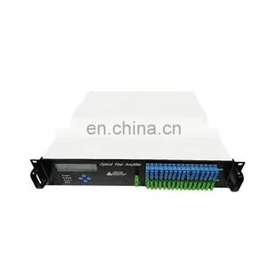 Hot Sale Network 32 Ports 22dBm Catv WDM Edfa Optical Amplifier With Wdm thumbnail-1
