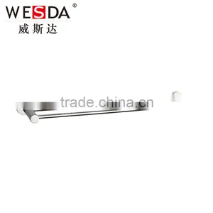 Wesda Bathroom Ware Bathroom Copper Double Towel Bars 304-A12 thumbnail-1