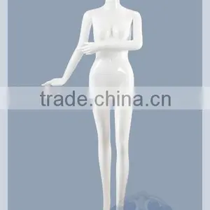 Fashion Abstract Plastic Standing Glossy Female Mannequin thumbnail-1