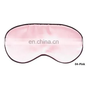 Factory Direct Sale Luxury 100% Silk Eyes Mask For Travel Eye Pouch Sleeping Eyemask With Custom Logo thumbnail-3
