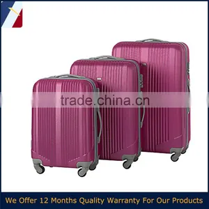 Customize Travel Hardside Abs Luggage Trolley Set in Usa,euro,turkey Market Quality Choice Supplier's Choice thumbnail-2