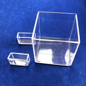 Custom Laboratory Quartz Glass Container Corrosion Resistant Quartz Vessels Various Shaped Quartz Petri Dish thumbnail-3