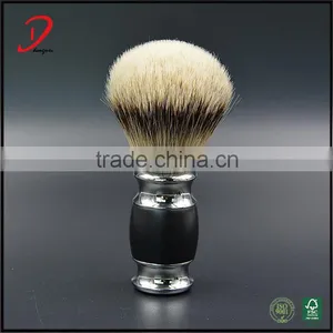 New Product Badger Shaving Brush and Shaving Soap Bowl,metal Barber Shaving Set thumbnail-4
