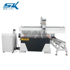 SENKE Manufacturer Outlet 4*8 FT 4 Axis Classical CNC Router for Wood Milling Engraving thumbnail-5