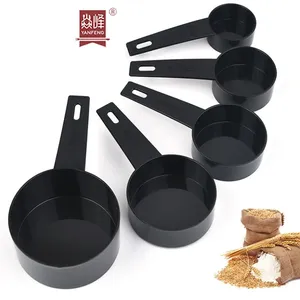 Kitchen Accessories Home and Kitchen Gadgets Plastic Measuring Cups And Spoons Set for Baking Coffee Kitchen Accessories thumbnail-2
