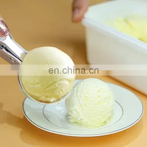 Amazon Top Seller 2021 Kitchen Accessories Icecream Ice Cream Tools Food Grade Stainless Steel Ice Cream Scoop thumbnail-4
