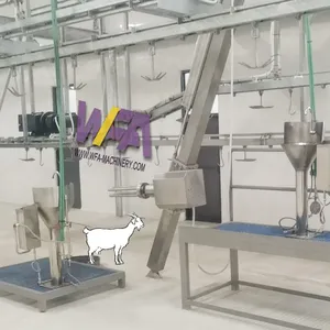 Turnkey Project Lamb Abattoir Sheep Skin Removed Equipment Goat Slaughter House Machine thumbnail-1
