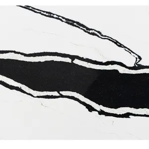 Code：1219，Calacatta Artificial Stone Quartz Slab Kitchen Countertops thumbnail-2