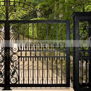 Top Manufacturer Classical Design Garden Gate Iron Gate Quality Choice thumbnail-3