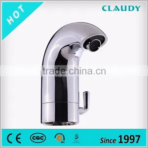 Made in China Energy Saving Touchless Automatic Shut off Faucet With Hot and Cold Water thumbnail-2