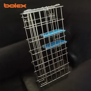 304 Butcher Knives Holder Stainless Steel Basketstorage S Size, Knife Cage & Knife Basket & Kitchen Racks Produced by BOLEX CUTLERY China thumbnail-3