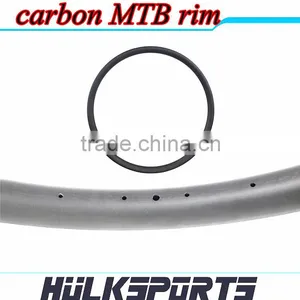 29er 42mm Width Carbon Rims MTB Rims Tubuless Carbon Periphery Hookless Carbon Mtb Rim Used for Mountain Bike thumbnail-4