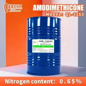 Anti-resistance Triamine-type Amino Silicone Oil Textile Lubricant Anti-Yellowing Chemical Raw Material Amino-modified Silicone Oil QL 2253 thumbnail-1