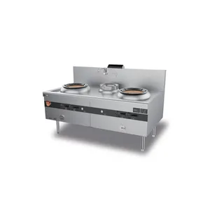Yudian Double Burner Single Warming Natural Gas Stove thumbnail-2