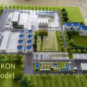 Custom-made Sand Table Models for Factory Area Planning and Layout. Custom-made Sand Tables for Industrial Workshops. thumbnail-2
