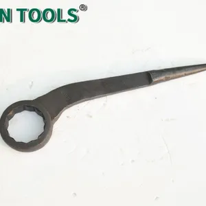 45# Steel Bent Construction Box Wrench With Pin, Precision Machined, Size 17*235 mm thumbnail-1