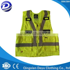 Highway Fluorescent Security Vest thumbnail-1