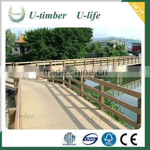 2017 Hot Sale Solid WPC Floor Solid Composite Decking Garden Ideas thumbnail-1