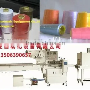 Sewing Thread Wrapping Machine With Shrink Tunnel thumbnail-3
