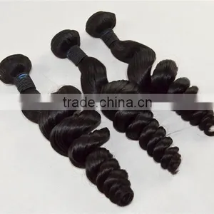 Peruvian Hair Brazilian Hair Indian Hair Malaysian Hair Popular Loose Wave Hair for Spring thumbnail-3