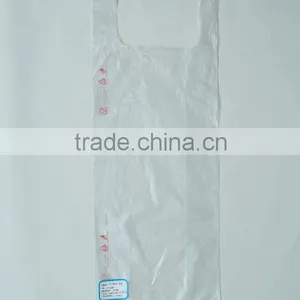 Transparent Cheap Vest Bag HDPE India Market thumbnail-1