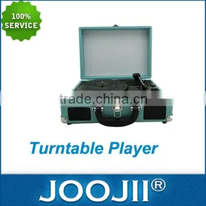 Built-in Rechargeable Lithium Battery 2000mAh 3 Speeds Turntable thumbnail-1