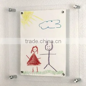 Wall Hanging Square Acrylic Picture Frame thumbnail-1