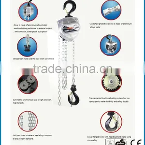 20T X 3M HSZ 20 Ton Hand Chain Block thumbnail-6