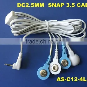 4 Snap Lead TENS Lead Wire,lead Wire for Tens Machine thumbnail-1