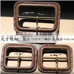 100% Genuine Cow Leather Covered Buckles thumbnail-4